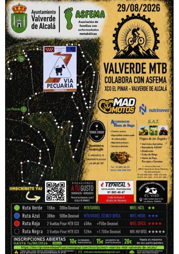 Quinta marcha MTB 2026